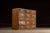 Vintage Oak Industrial Cubby Storage Cabinet With Hinged Faces For Sale - Image 4 of 7