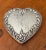 Late 19th Century Late 19th Century Sterling Silver and Cut Crystal Heart Shaped Vanity Jar For Sale - Image 5 of 9