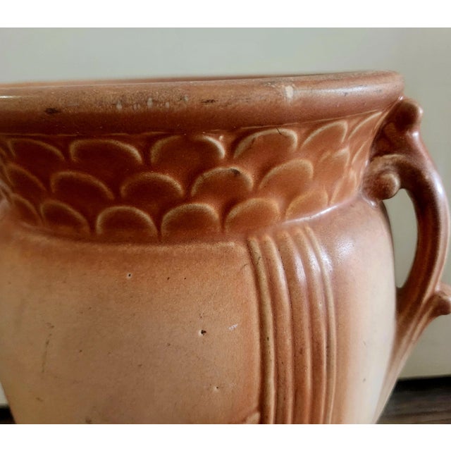 Ceramic Large Art Deco Ceramic Vase 1930s Robinson Ransbottom For Sale - Image 7 of 10