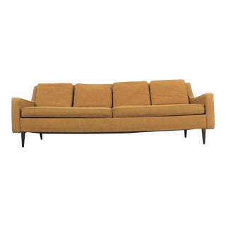 Mid-Century Modern Paul McCobb Style Sofa on Pencil Legs For Sale
