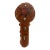 Vintage Hand-Painted Ladybug Wooden Wall Hook Rack For Sale