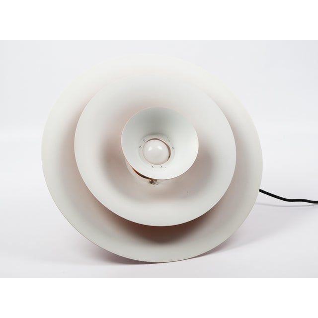 Vintage Aluminum Radius Pendant Lamp by Erik Balslev for Fog and Mørup, 1977 For Sale - Image 6 of 16