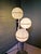 Space Age Floor Lamp in Chromed Metal and White Opaline Glass Globe from Sölken Leuchten, 1970 For Sale - Image 4 of 14