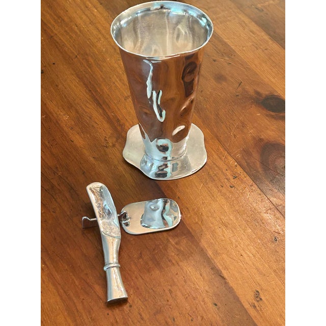 Vintage Plata Lappas Argentina Modernist Silver Plate Knife Rests, Set of 12 in Original Presentation Box For Sale - Image 4 of 12
