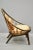 Mid 20th Century Ib Kofod Larsen Selig Style Danish Modern Walnut Peacock Hoop Spindle Chair For Sale - Image 10 of 10