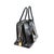 Prada Prada Saffiano City Black Gold Hardware Leather Structured Tote Bag For Sale - Image 4 of 12