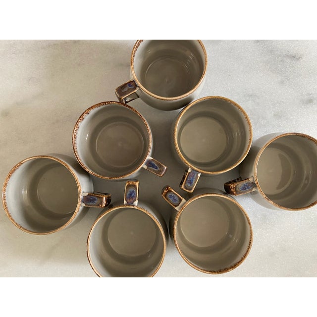 Cream Vintage Bing & Grondahl "Mexico" Coffee Set Made in Denmark For Sale - Image 8 of 13