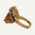 This is part of Chairish’s Fine Jewelry assortment. One 1960s cocktail ring set in 14k gold (tested) with 11 diamonds and...