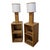 Tan Bamboo and Rattan Bedside Tables, 1950s, Set of 2 For Sale - Image 8 of 11