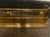 Solid Brass Antique Federal Fireplace Fender 74” Wide For Sale - Image 4 of 6