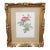 Mid 20th Century Large Framed Pierre-Joseph Redouté "Rosa Gallica Pontiana" Botanical Reproduction Print For Sale