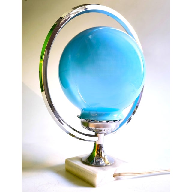 Vintage Art Deco/Space Age Lamp For Sale - Image 10 of 13