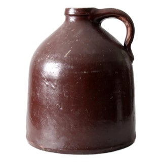 Antique Stoneware Jug For Sale