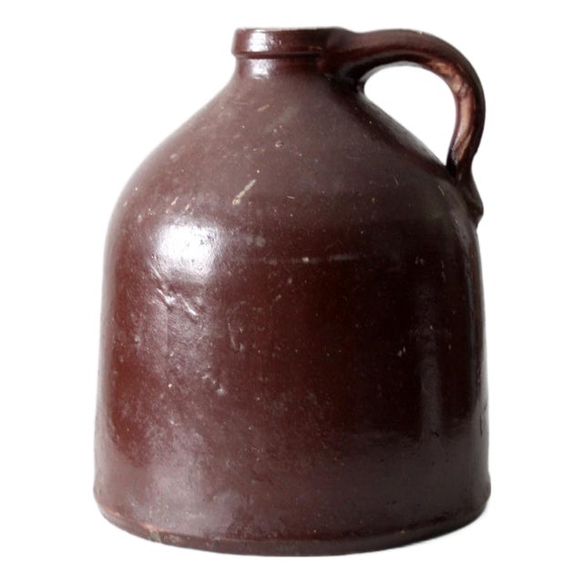 Antique Stoneware Jug For Sale