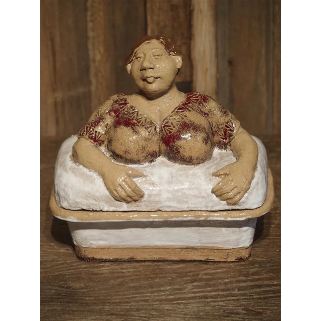 French Painted Baking Terrine From Provence For Sale - Image 10 of 10