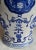 Pair of Early 20th Century Antique Asian Blue & White Temple Jars Phoenix Dragon For Sale In Philadelphia - Image 6 of 12