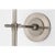 Thomas O'Brien for Visual Comfort Signature Bryant 27" Cordless Tail Sconce in Antique Nickel with Linen Shade For Sale - Image 11 of 13