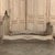 Antique Louis XV Style Stripped Oak Hand-Carved Bed For Sale - Image 15 of 17
