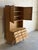 Vintage Danish Oak Hutch Cabinet in Style of Henning Kjærnulf Scandinavian Display Cabinet For Sale - Image 9 of 10
