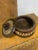 English Vintage Mid 20th Century Round Lidded Porcupine Quill Box For Sale - Image 3 of 4
