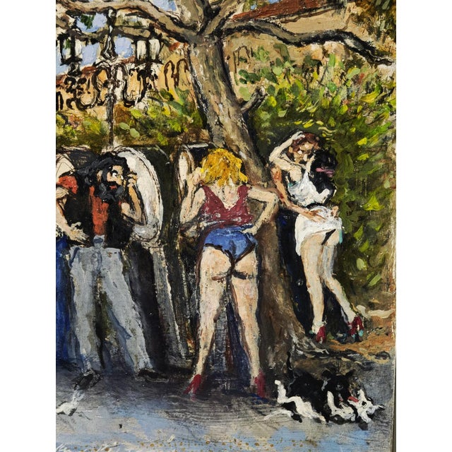 Walter Piacesi, Latest News, 2002, Oil on Board For Sale - Image 7 of 17