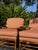 Pair of Custom Walter E. Smithe Ladder Back Lounge Chairs in Red Gingham For Sale In Tampa - Image 6 of 9