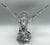 Val St Lambert Crystal Eagle Sculpture / Figurine (Large 9.5-inch, 4lbs) Signed DeSousa For Sale - Image 12 of 18