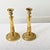 French French Pair of Brass Empire Style 19th Century Candlesticks For Sale - Image 3 of 9
