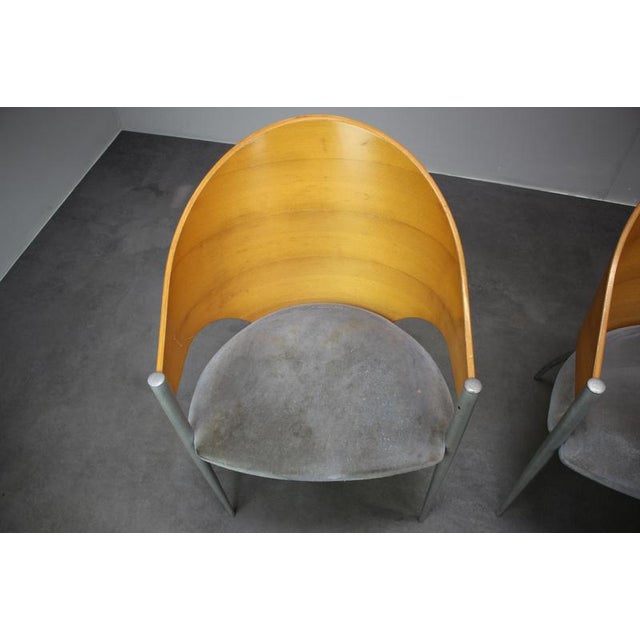 Dining Chairs from Cattelan Italia, Italy, 1980s, Set of 3 For Sale - Image 4 of 17