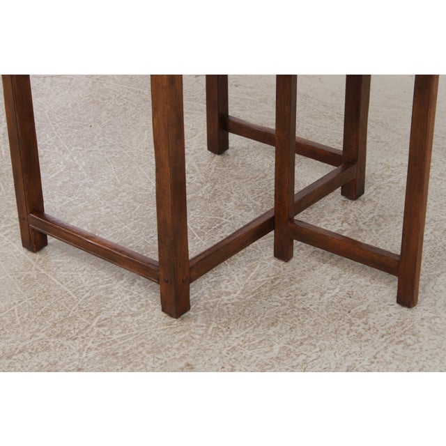 Guy Chaddock Attributed Drop Back Writing Desk Table For Sale - Image 9 of 16