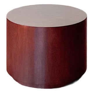 Mid 20th Century Drylund Attributed Rosewood Drum Side Table For Sale