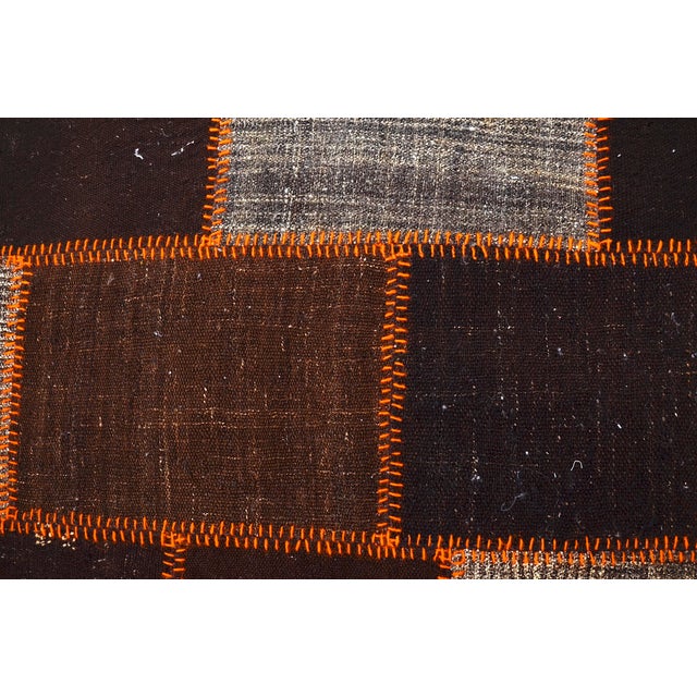 1960s Turkish Handmade Goathiar Wool Kilim Rug For Sale - Image 10 of 10