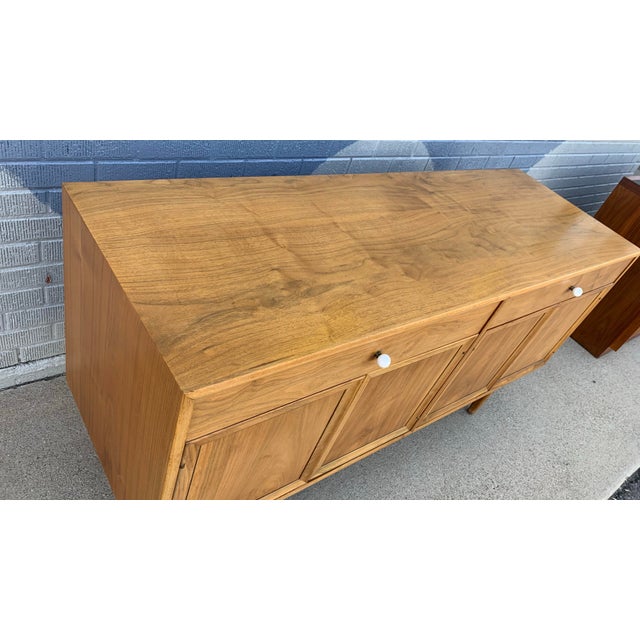 Drexel Declaration Mid-Century Modern Kipp Stewart for Drexel Declaration Sideboard For Sale - Image 4 of 11