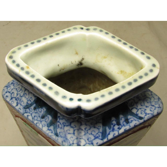 Japanese Imari Porcelain Vase For Sale - Image 9 of 12