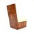 Art Deco Walnut and Leather Side Chair, 1930 For Sale - Image 4 of 11