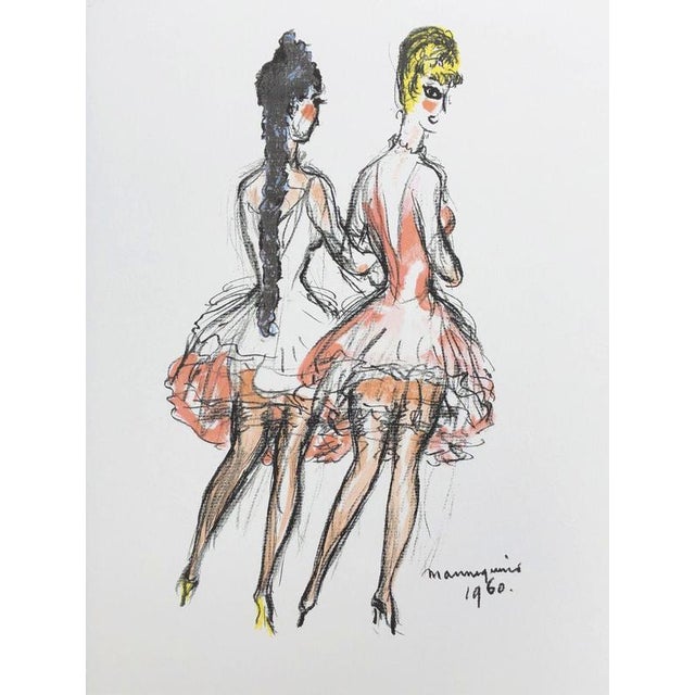 Kees Van Dongen, The Mannequins, Lithograph, Framed For Sale - Image 4 of 5