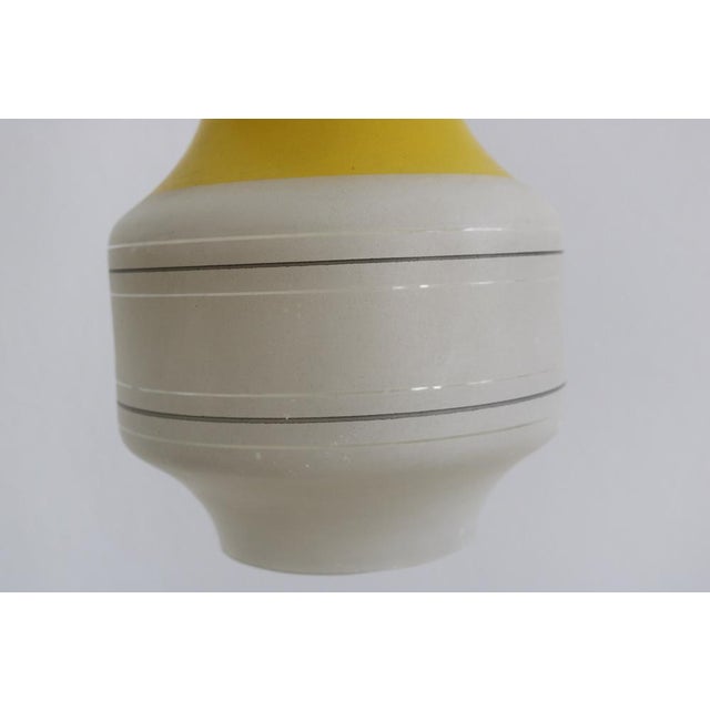 Italian Red, Yellow and Blue Glass Pendant Lights in the Style of Vitosi, 1960s, Set of 3 For Sale - Image 12 of 18