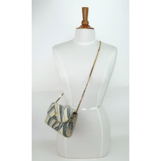 Emilio Pucci Italian Velvet Convertible Clutch Shoulder Strap Handbag, c.1970 For Sale - Image 15 of 15