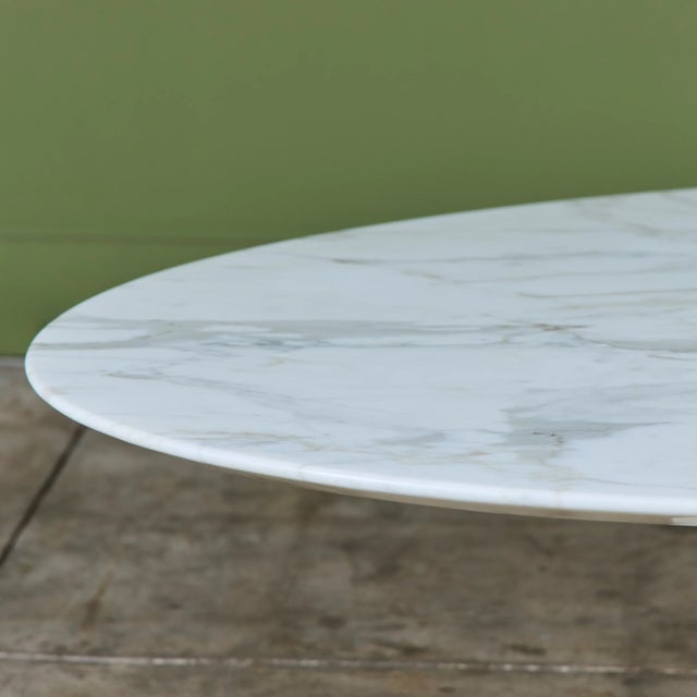 Eero Saarinen Marble Top Coffee Table for Knoll For Sale - Image 11 of 17