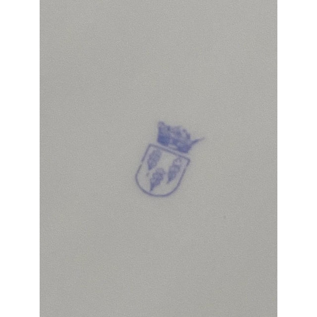 1960s Footed Asparagus Serving Dish With Utensils Von Schierholz For Sale - Image 9 of 10