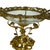 Brass Art Nouveau Brass Tazza Centerpiece Blown Glass Bowl . Swivel Floral Branches For Sale - Image 8 of 16