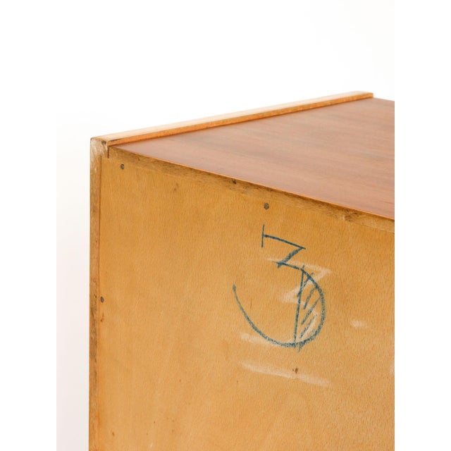 Brown Mid-Century Modern Scandinavian Bar Cabinet, 1950s For Sale - Image 8 of 18