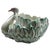 1930s Large Hand-Painted Majolica Swan Jardinière, Italy, 1930s For Sale - Image 5 of 10