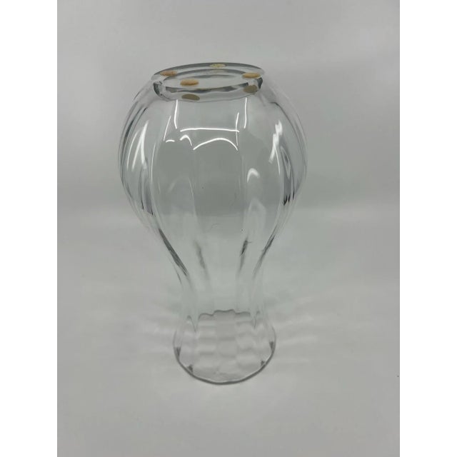 Baccarat 1980s Vintage Baccarat Lise Pattern Flower Vase For Sale - Image 4 of 12