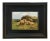 Sheep in Country Field Framed Oil Painting Reproduction Print on Canvas - 4" X 6" For Sale