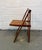 Mid-Century Modern Drop Leaf Hide a Way Table W/ Four Folding Chairs For Sale - Image 12 of 18