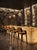 Metal Arches Bar Stool in Mustard Velvet and Black Lacquered from Insidherland For Sale - Image 7 of 15