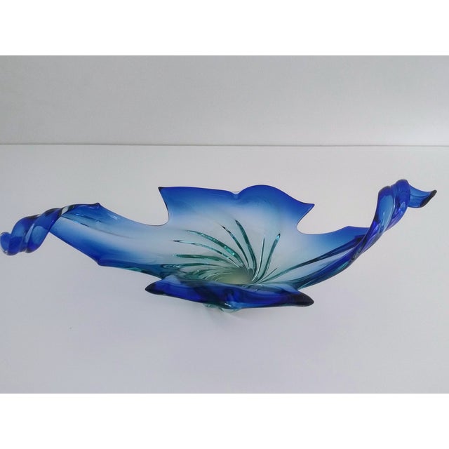 Mid-Century Murano Glass Bowl, Italy, 1960s For Sale - Image 11 of 13