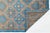 Moroccan Modern Moroccan Style Hand-Knotted Wool Area Rug in Sky Blue and Terracotta For Sale - Image 3 of 12