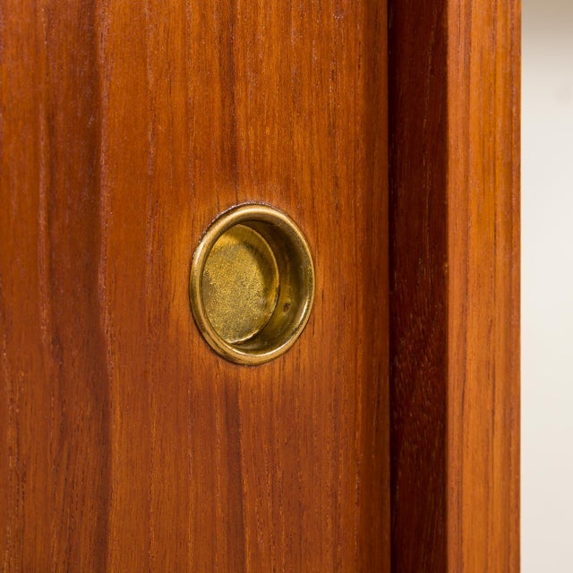 PS System Teak Wall Unit by Preben Sorensen for Randers Møbelfabrik, Denmark, 1960s For Sale - Image 13 of 14